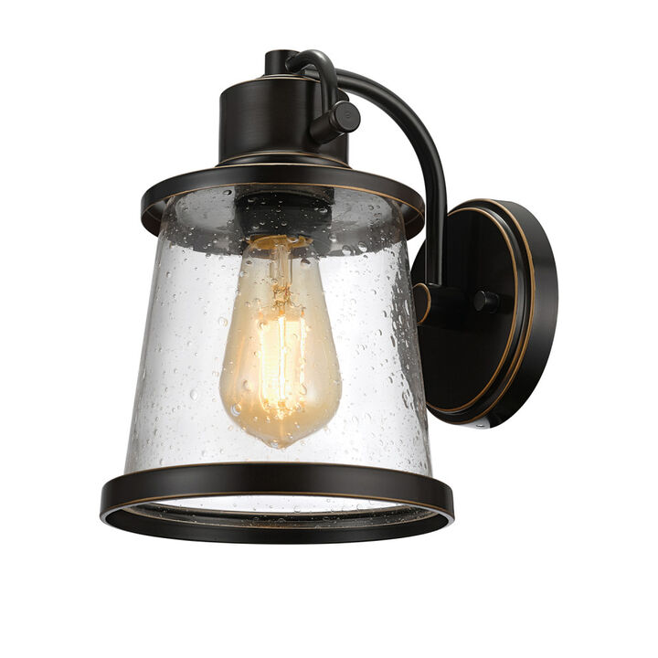 Globe Electric Charlie Wall Sconce Oil Rubbed Bronze Rustic