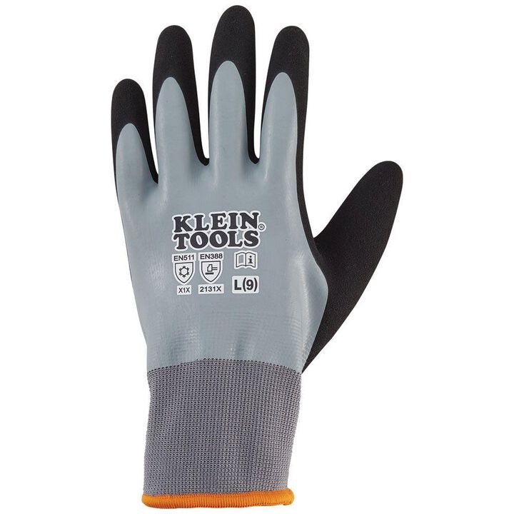 Klein Tools Thermal Dipped Gloves Large, large image number 7