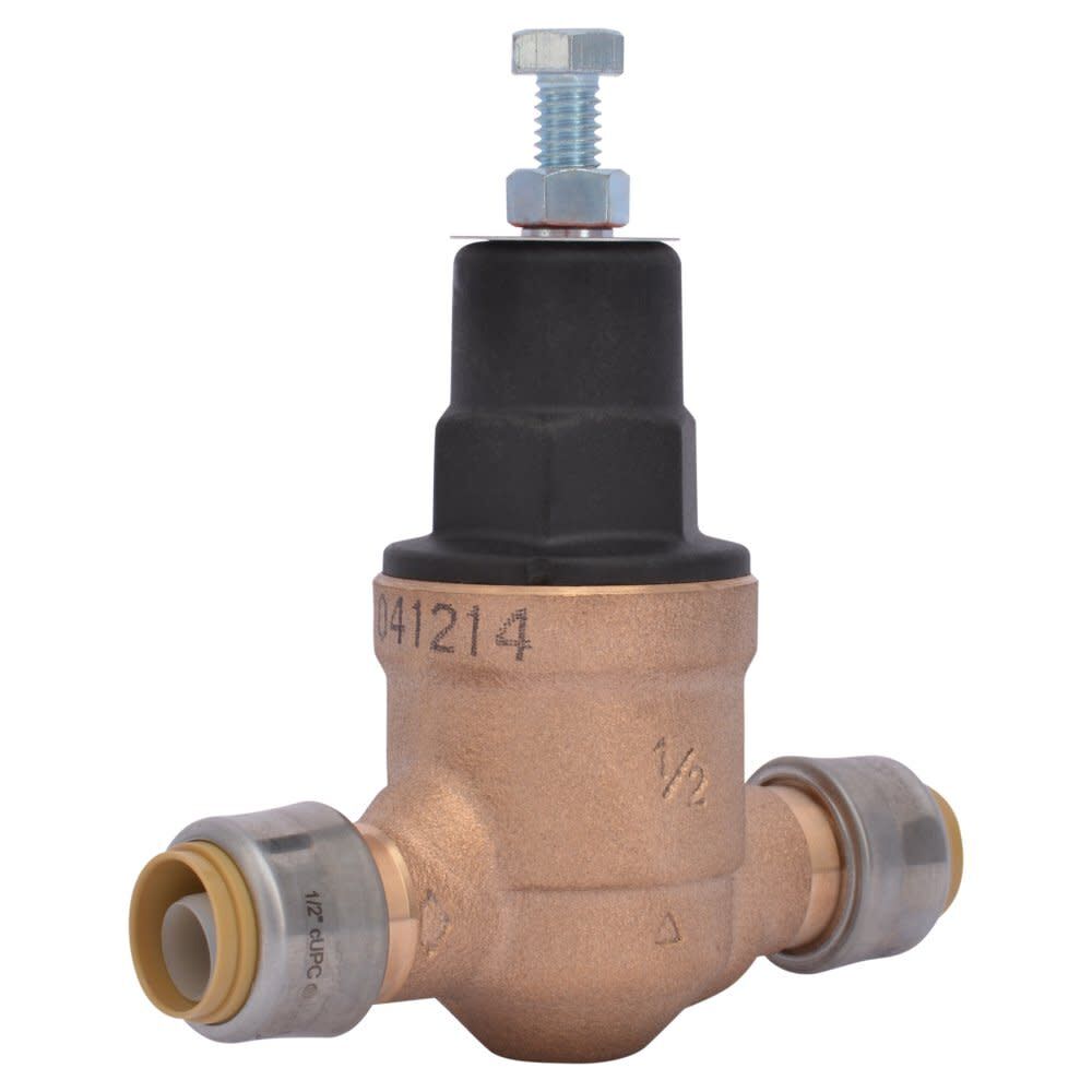Cash Acme EB45 SharkBite 1/2in PTC Direct Water Pressure Regulating Valve, large image number 1