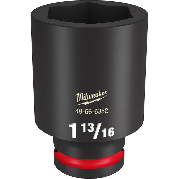 Milwaukee Impact Socket 3/4in Drive 1 13/16in Deep 6 Point