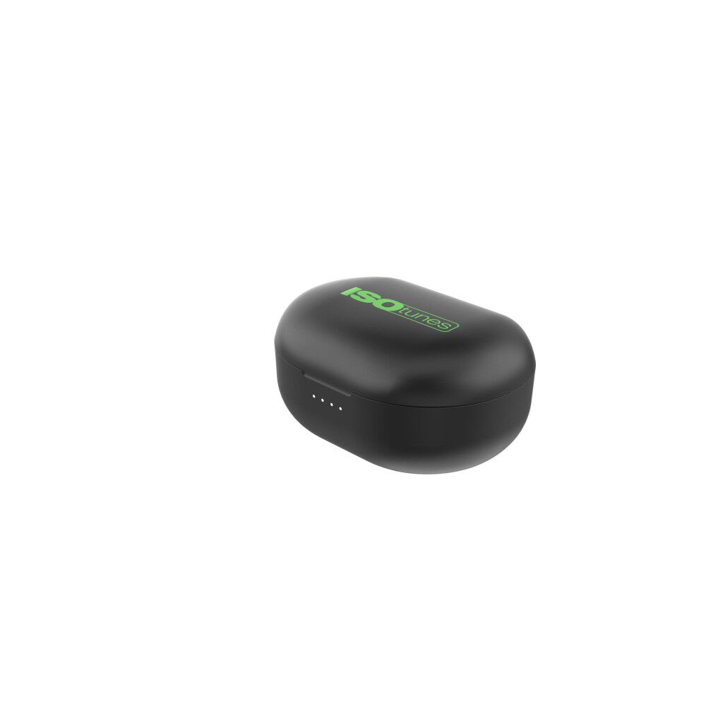 ISOtunes Ultracomm Aware True Wireless Bluetooth Earbuds Black & Hi-Vis Green, large image number 2