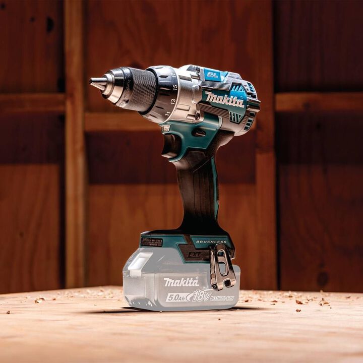 Makita 18V LXT Lithium-Ion Brushless Cordless 1/2" Driver-Drill (Bare Tool), large image number 1