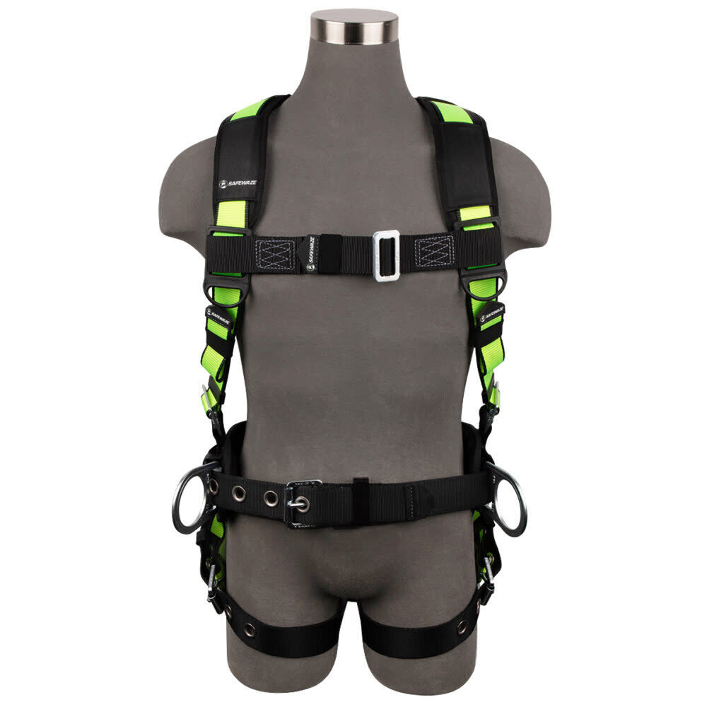 Safewaze PRO Construction Harness with 3D MB Chest, large image number 1