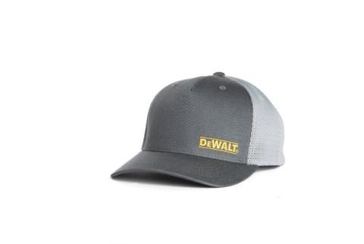 DEWALT Oakdale Trucker Hat GREY with LIGHT GREY MESH - OSFA, large image number 0