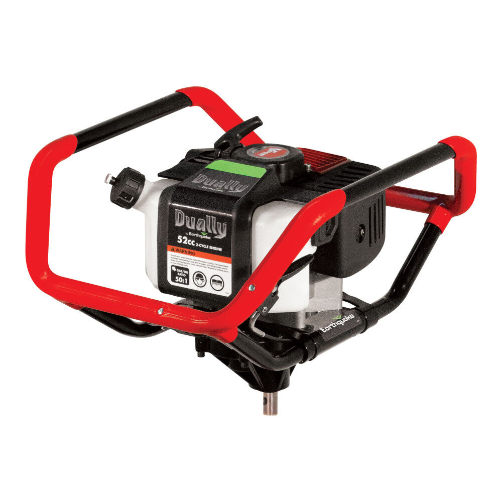 Earthquake Dually 1 or 2-Person Earth Auger Powerhead - 52cc 2-Cycle Viper Engine, large image number 1