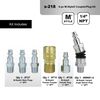 Milton S-218 1/4in M-Style Swivel Coupler and Plug Kit - 6 Piece, small image number 2