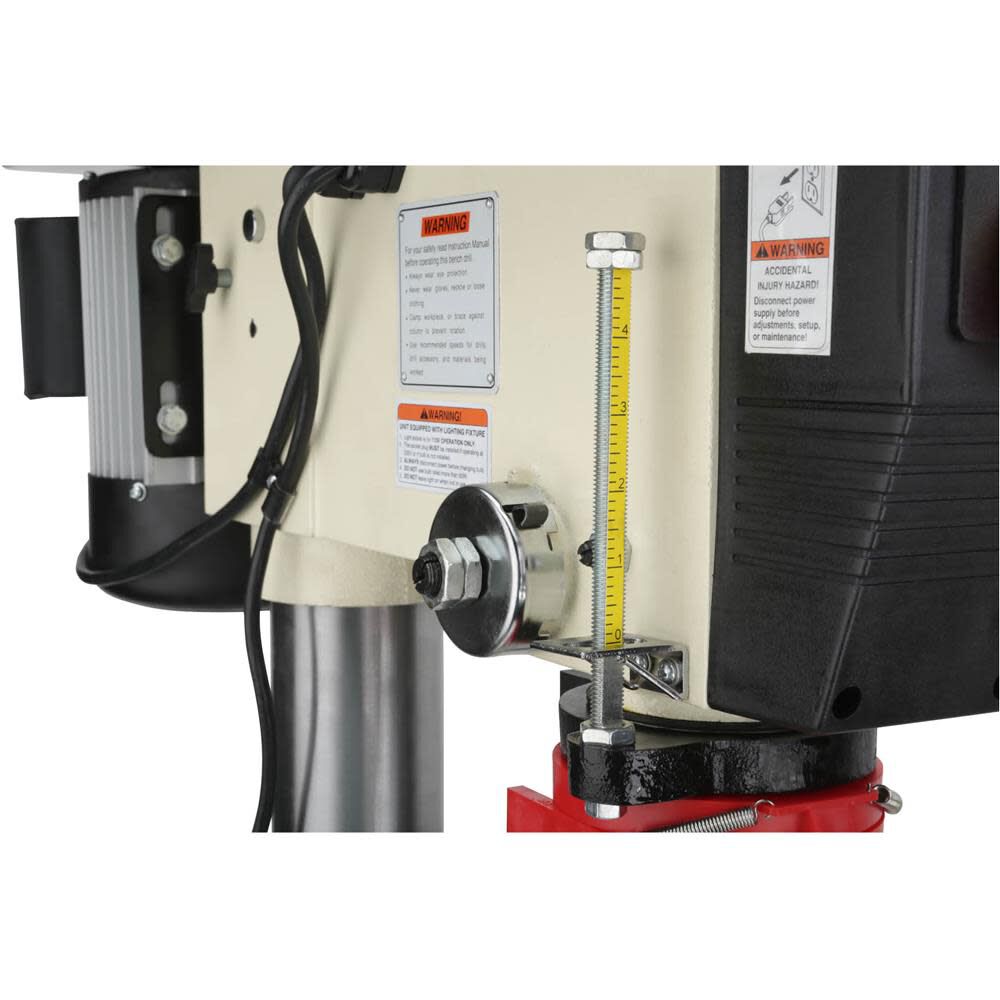 Shop Fox Floor Drill Press 110/220V 1 1/2HP 20in 12 Speed, large image number 6