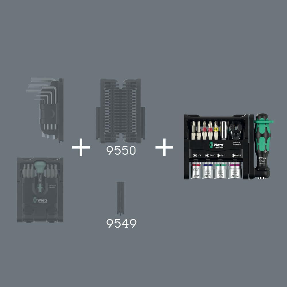 Wera Tools Tool-Check Modular Imperial 1 Set, 21 Pieces, large image number 4