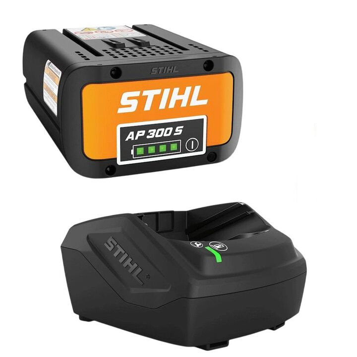 Stihl (2) AP 300 S 7.2Ah Lithium-Ion Battery & AL 101 Charger Bundle