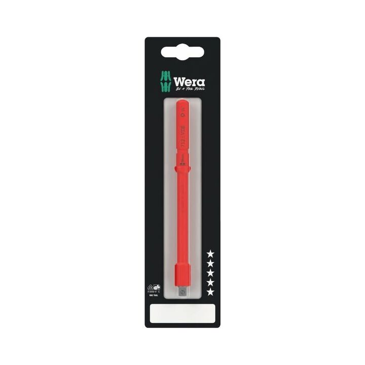 Wera Tools Kompakt A VDE 712 i SB Insulated Adapter Blade for Socket