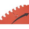 Crescent Circular Saw Blade 14in x 84 Tooth Fine Cut Fine Finishing, small image number 2