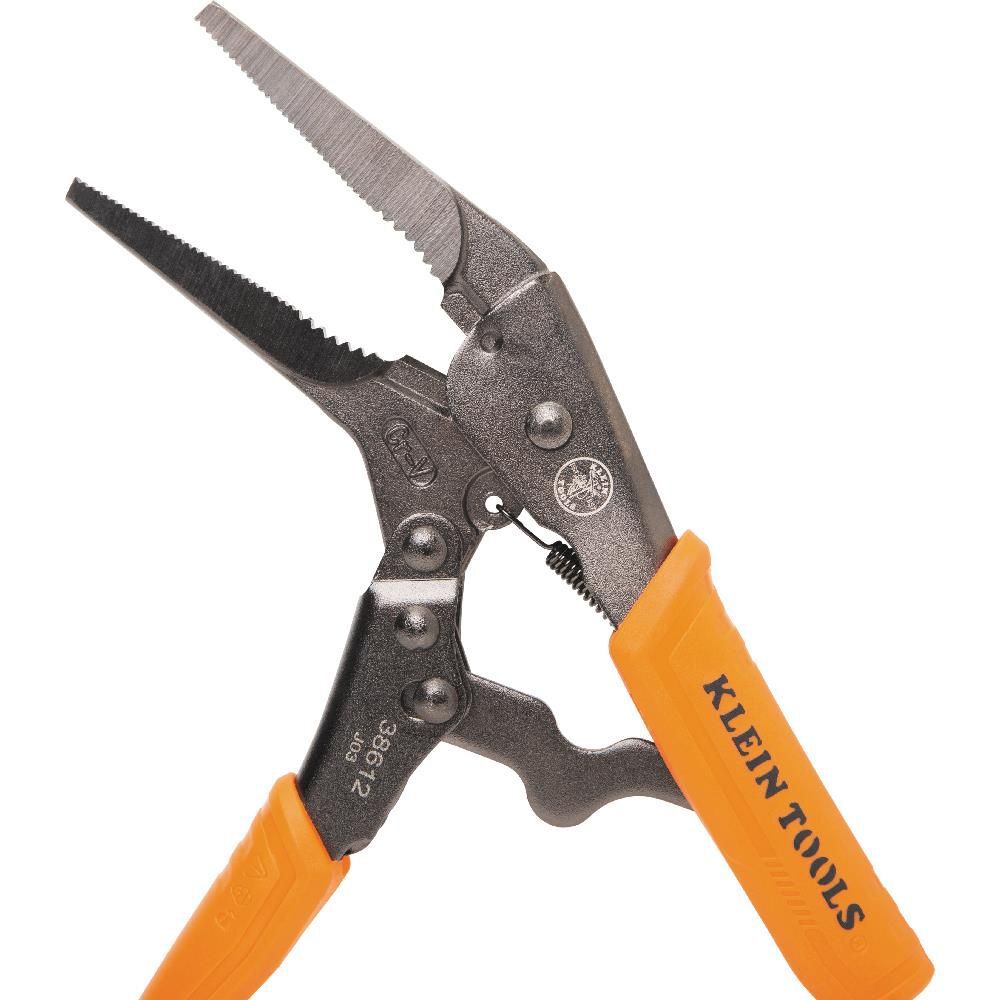 Klein Tools 2-Piece Long Nose Locking Pliers Set, 6- and 9-Inch, large image number 5