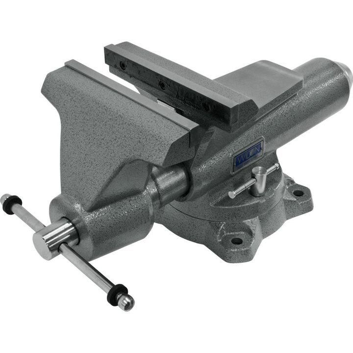 Wilton Mechanics Pro Vise 10 Jaw Width 12in Jaw Opening 360 Swivel Base, large image number 6
