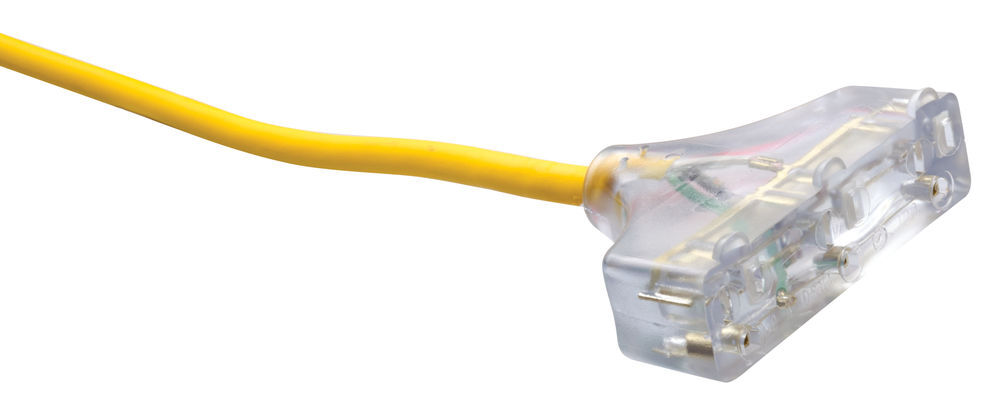 Southwire SJEOW Cold Weather 3 Outlet Extension Cord 50 Ft 12/3, large image number 8