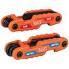 Klein Tools Compact Hex Key Set, SAE, Metric, small image number 1