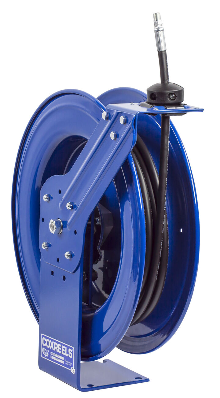 Coxreels Heavy Duty Spring Driven Hose Reel 3/8in x 50' 4000PSI
