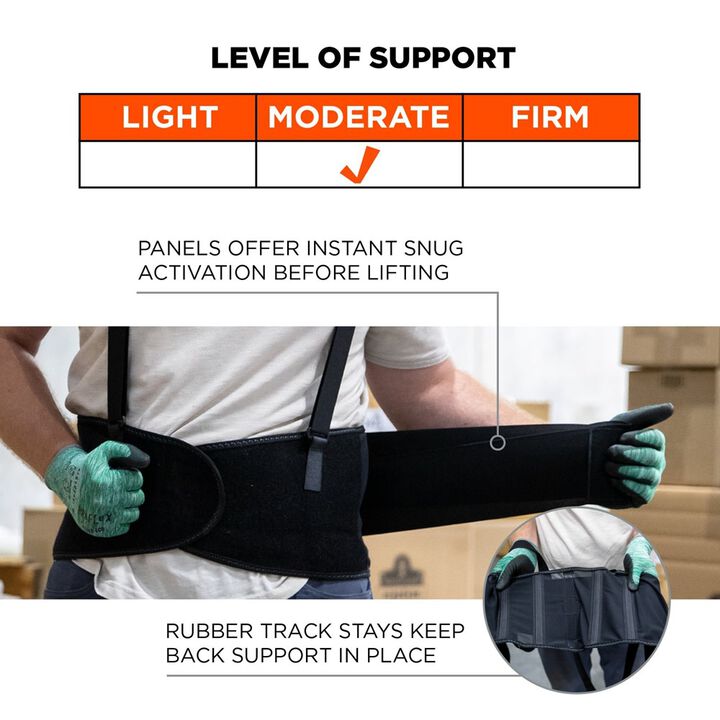 Ergodyne Proflex 100 Moderate Back Support, 2XL, large image number 5