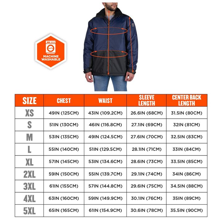 Ergodyne N-Ferno 6461 Insulated Freezer Jacket with Heat Reflective Lining S, large image number 6