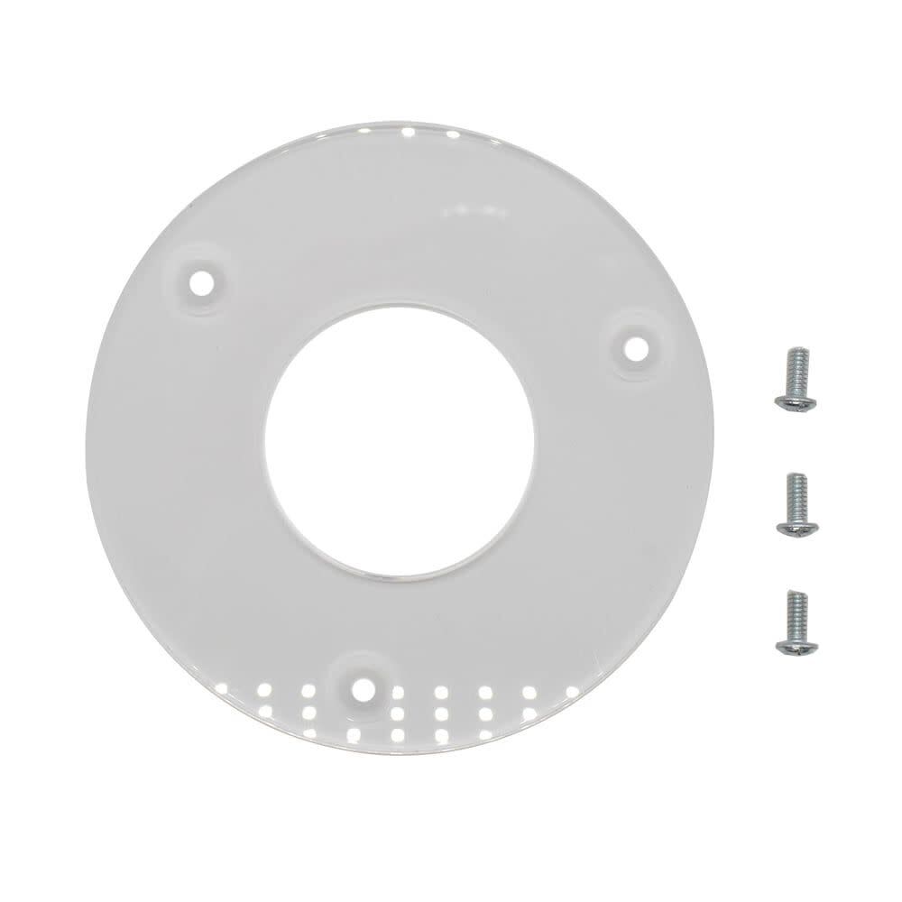 Big Horn 5-3/4 Inch Dia Clear Plastic Router Sub Base For Router, large image number 2