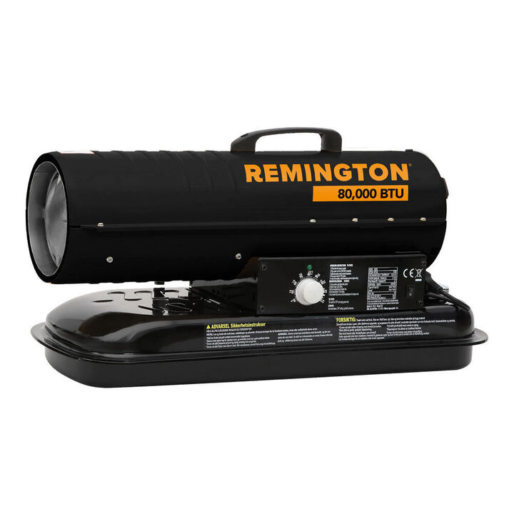 Remington 80000 BTU Kerosene Forced Air Heater with Thermostat