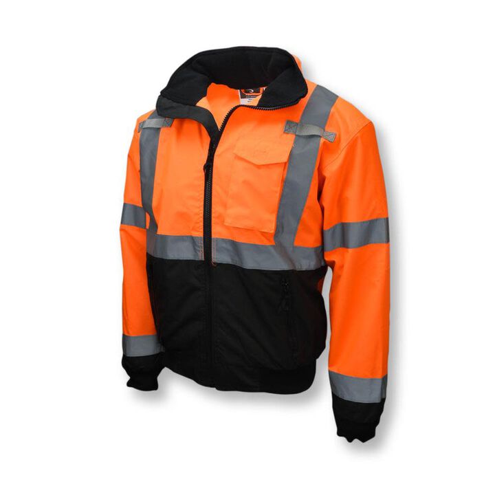 Radians Class 3 Bomber Safety Jacket, swatch