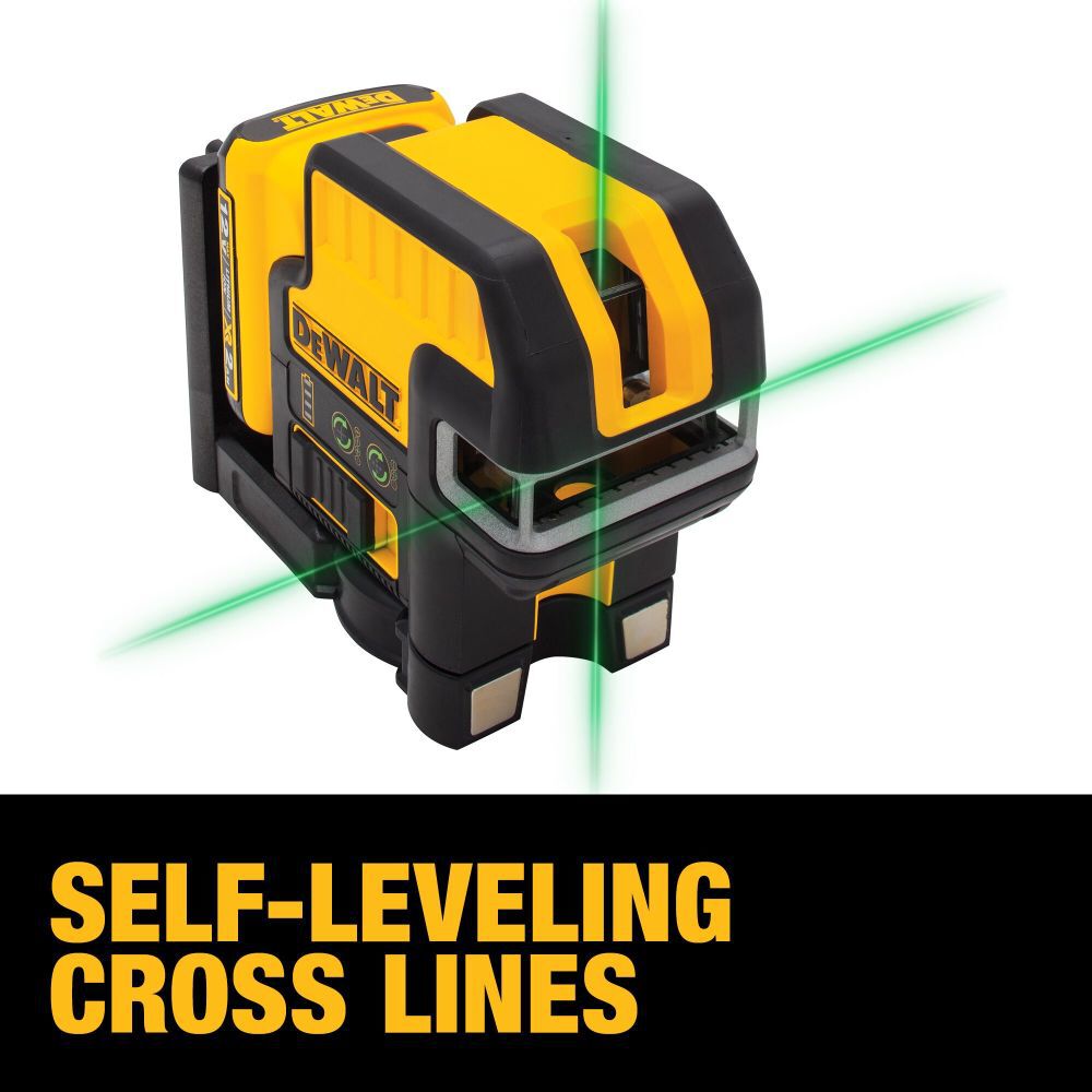 DEWALT 12 V 5 Spot + Cross Line Green Laser, large image number 3