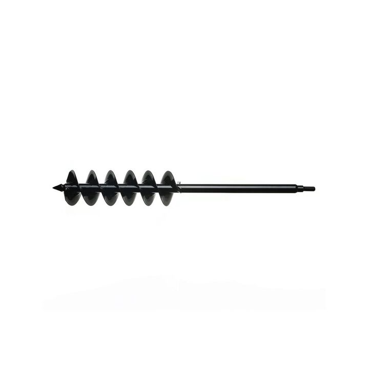 Power Planter 4 Inch x 28 Inch Steel Extended Large Bulb Auger with Standard Tip