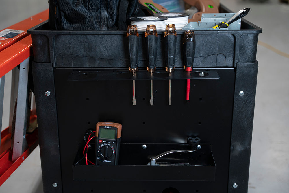 Southwire Spray Can and Drill Holder Tray for Small CartLocker, large image number 2