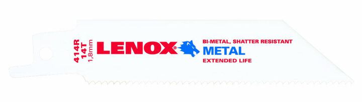 Lenox 5-Pack 4-in 14-TPI Bi-Metal Reciprocating Saw Blade