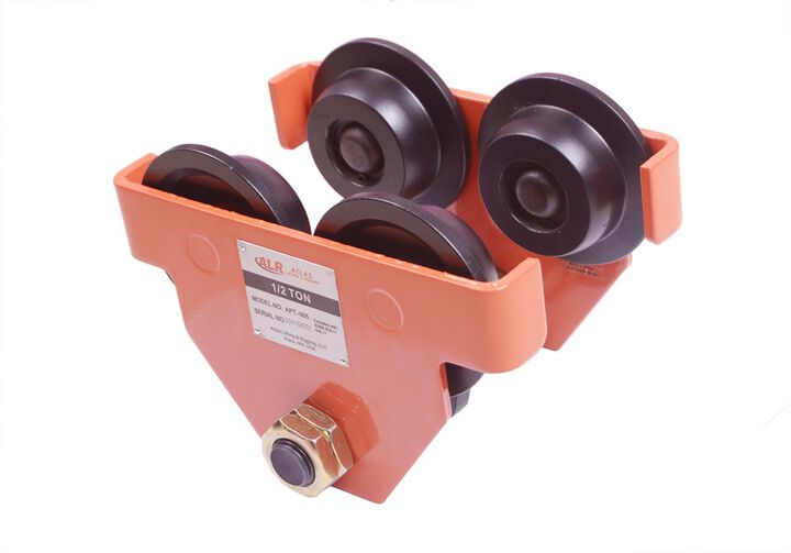 Atlas Lifting and Rigging Plain Trolley 1 Ton 2200 lbs
