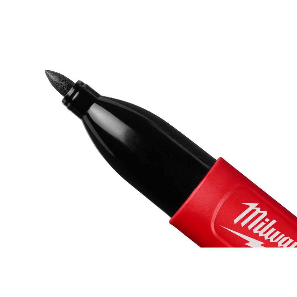 Milwaukee INKZALL Double-Sided Jobsite Fine Ultra Fine and Fine Tip Marker Black, large image number 8