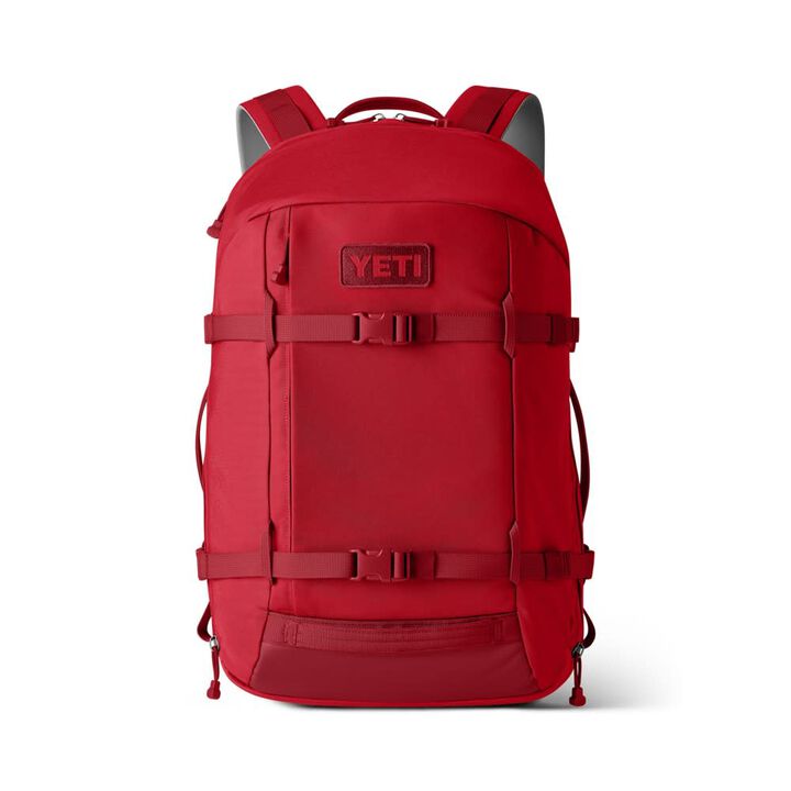 YETI Crossroads 27L Nylon Water-Resistant Backpack Rescue Red