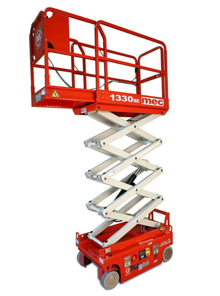 mec 13' Electric Scissor Lift