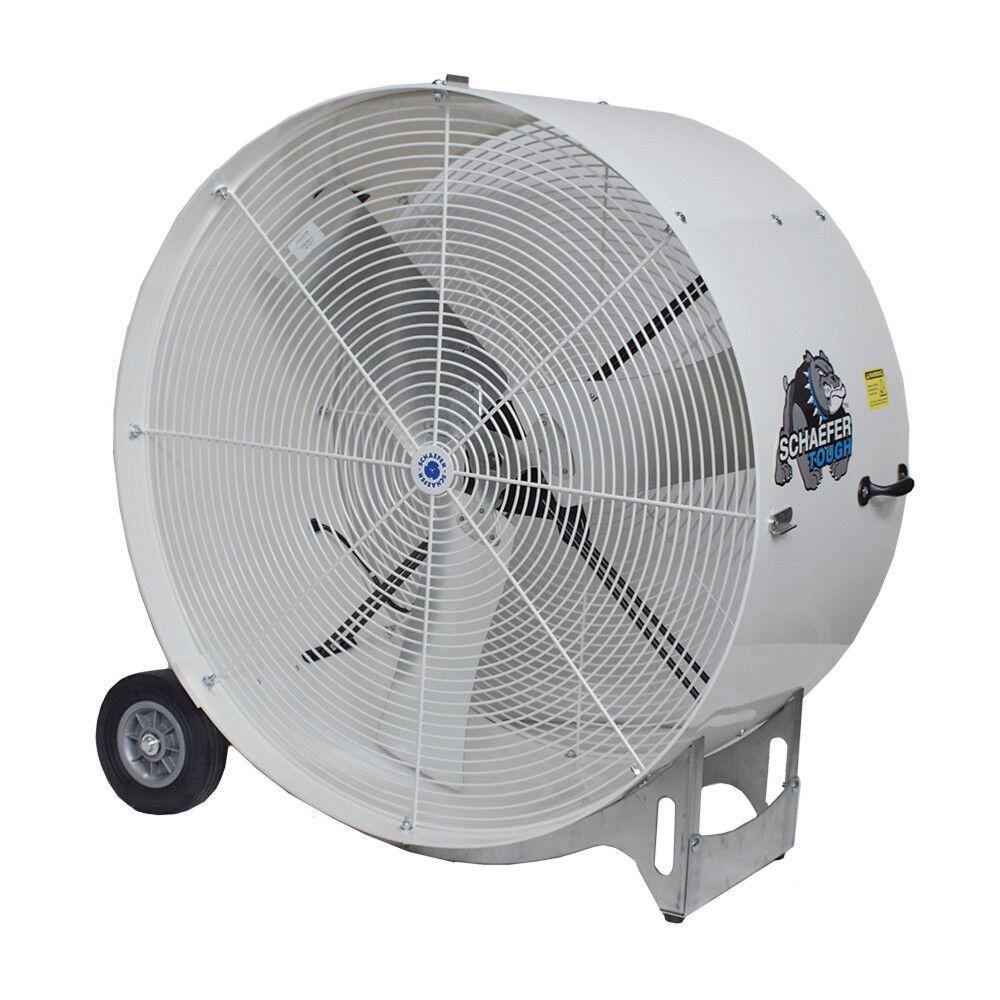 Schaefer 36 Inch 2 Speed Versa-Kool Mobile Spot Cooler Drum Fan, large image number 1