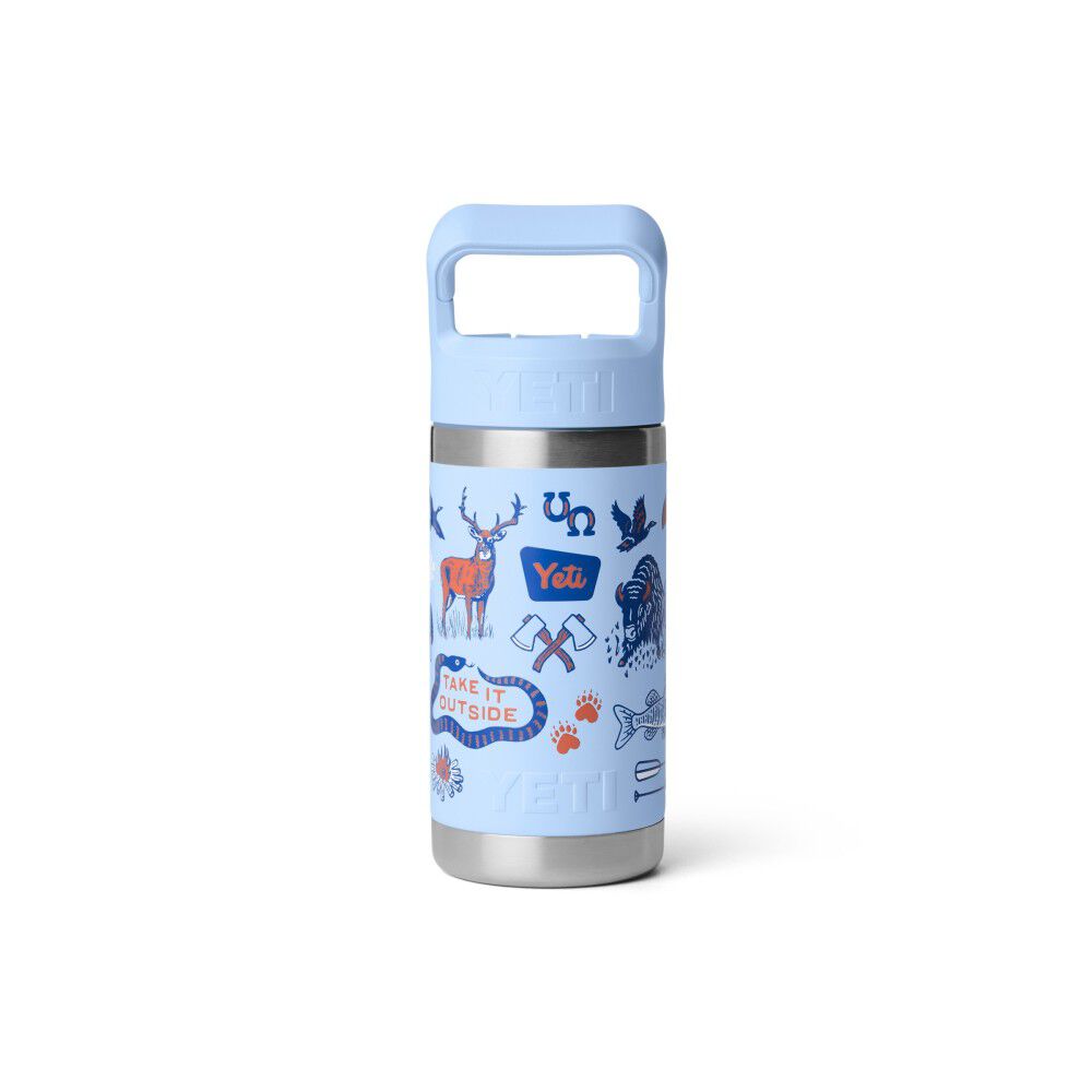 YETI Rambler Jr 12 Oz Kids Water Bottle Big Sky Summer Camp, large image number 2