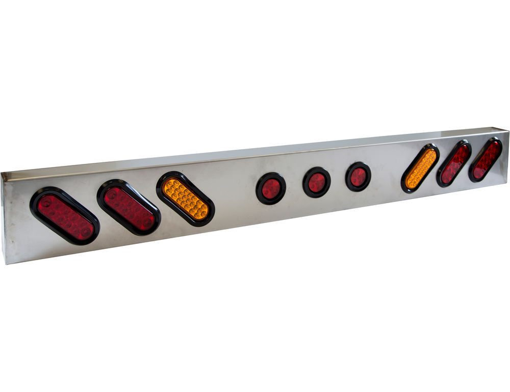 Buyers Products Company 66 Inch Oval LED Light Bar Kit, large image number 1