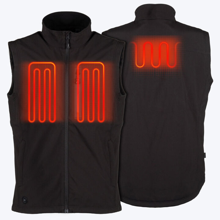 Mobile Warming Mens Alpine 3.0 Heated Vest Kit Black XL, large image number 1