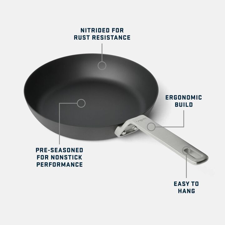 YETI 10 Inch Pre-Seasoned Carbon Steel Pan, large image number 1