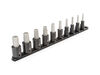 Tekton 1/2 Inch Hex Impact Bit Socket Set, 10 Piece (1/4-3/4 Inch), small image number 1