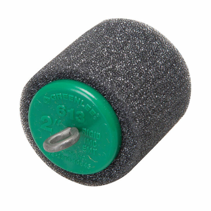 Greenlee 2 Inch Foam Green Boxed Conduit Piston