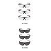 Milwaukee Clear and Tinted Anti-Scratch Safety Glass - 6 Pack Bundle, small image number 2