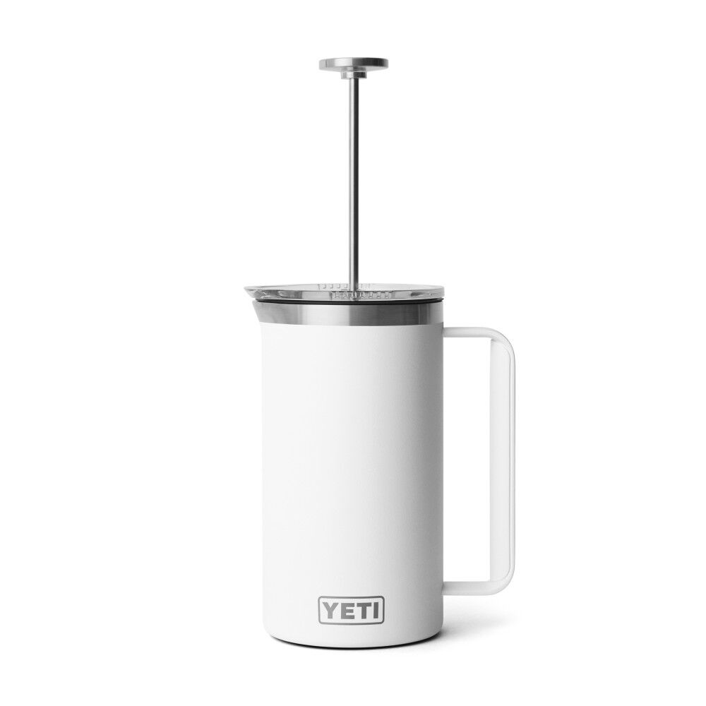 YETI 34 Oz Rambler French Press with Twist-to-Lock Lid White, large image number 3