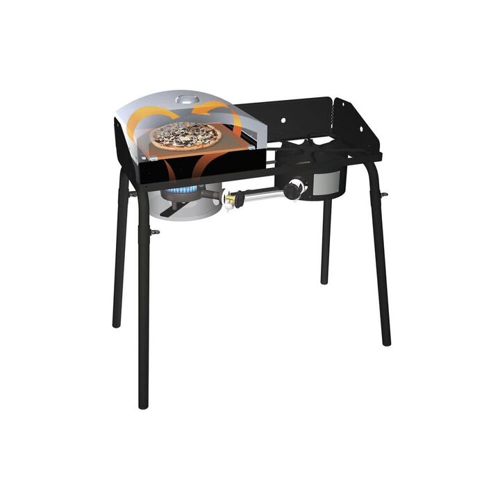 Camp Chef 163.5 Sq-In. Cooking Surface Italia Artisan Pizza Oven with Door, large image number 1