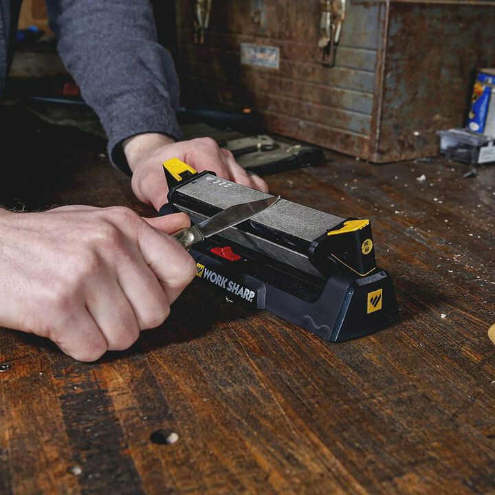 Work Sharp Angle Guided Benchstone Knife Sharpener with Tri-Brasive & Pivot, large image number 5