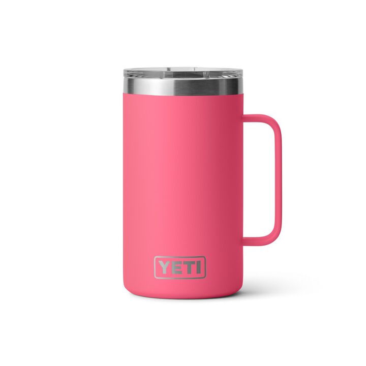 YETI Rambler 24 Oz Mug with Magslider Lid Tropical Pink
