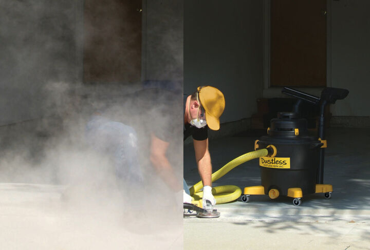 Dustless Technologies 5 Inch Clear DustBuddie Shroud with 18 Inch Hose, large image number 4