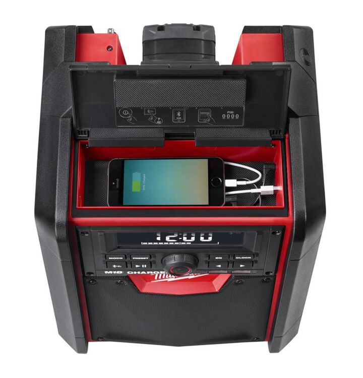 Milwaukee M18 Jobsite Radio/Charger-Reconditioned (Bare Tool), large image number 6