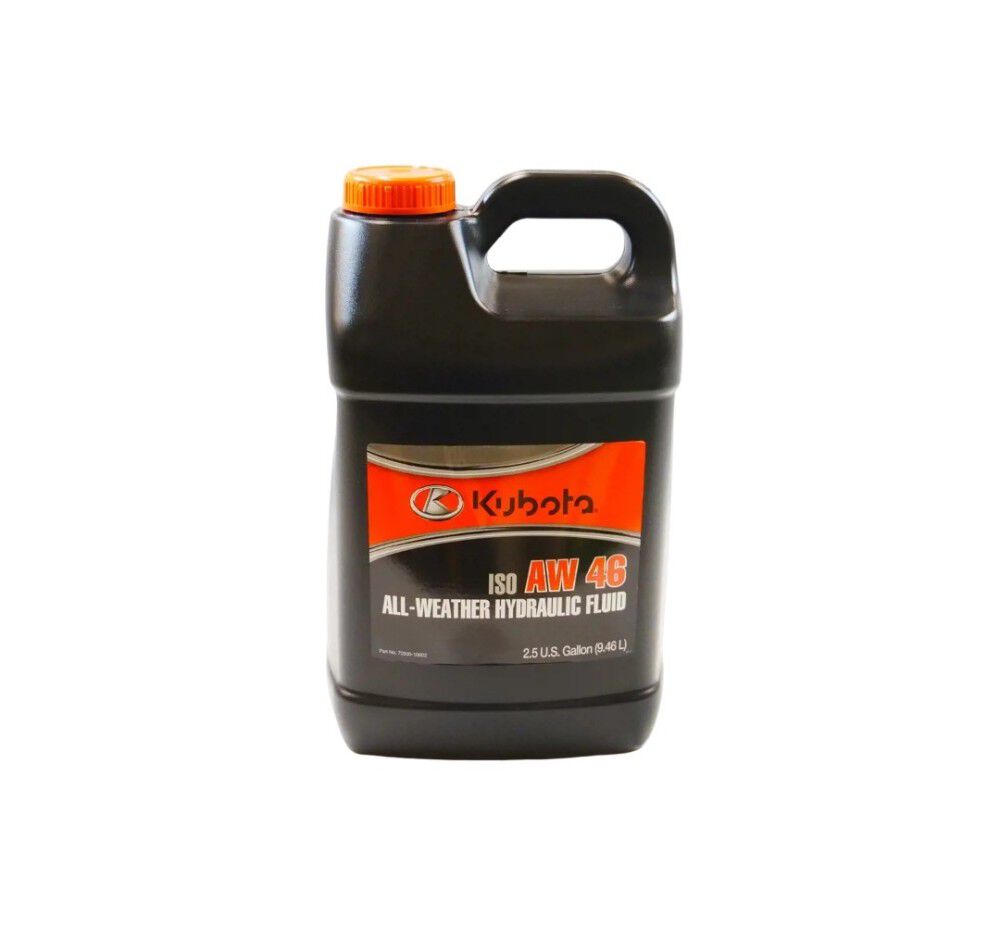 Kubota Parts 2.5 Gallon ISO AW 46 Hydraulic Engine Oil, large image number 1