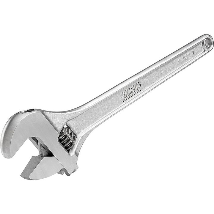 Ridgid Model 768 18 in High Grade Alloy Steel Adjustable Wrench