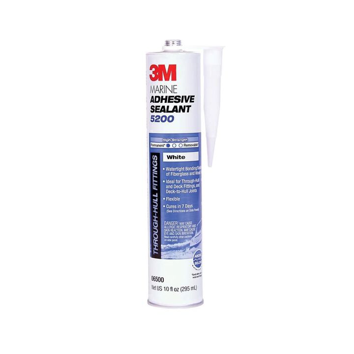 3M 10oz 5200 Series White Marine Adhesive Sealant